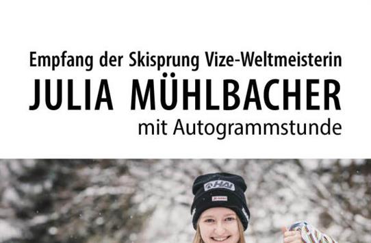 Empfang Julia Mühlbacher